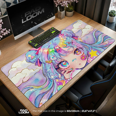 Zuckertraum-Decora Mauspad - Anime-Schreibtischunterlage