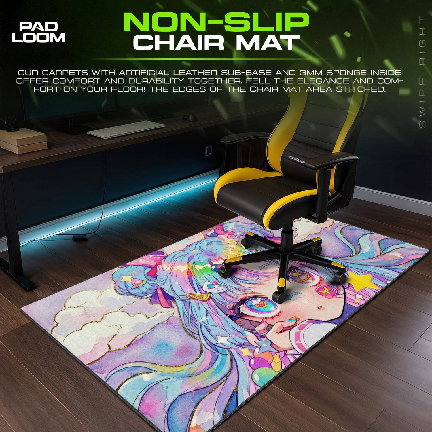 Candy Dream Decora Mouse Pad - Anime Desk Mat