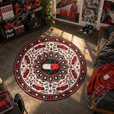 Capsule Mandala Round Rug - Akira Chair Mat
