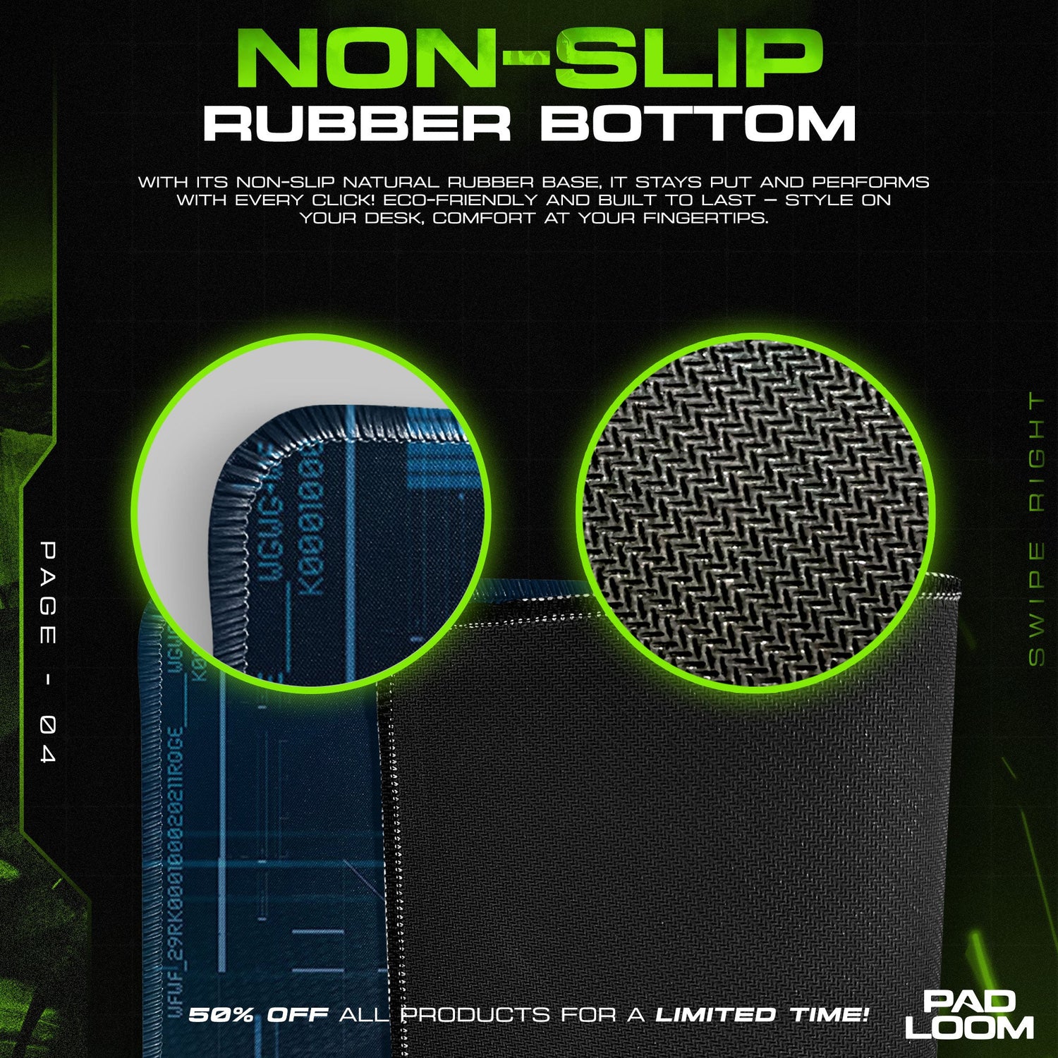 Captain America Star Shield Mouse Pad, Marvel Gamer Desk Mat Padloom