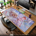 Cardcaptor Sakura Wolf Spirit Mouse Pad, Anime Fantasy Desk Mat Padloom