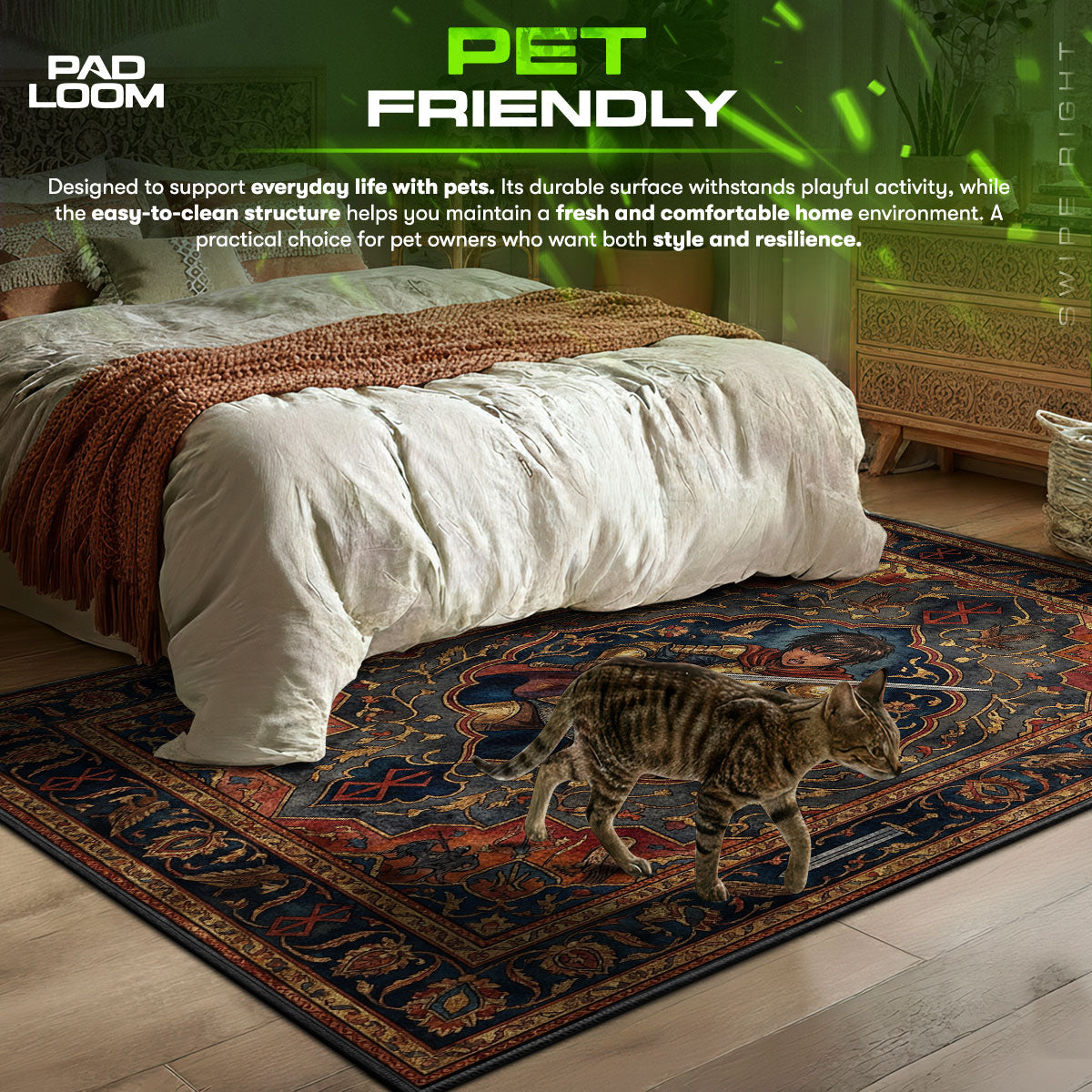 Guts & Griffith Eclipse Duel Rug - Berserk Chair Mat