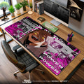 Chainsaw Man Power Smile Mouse Pad, Anime Gaming Desk Mat Padloom