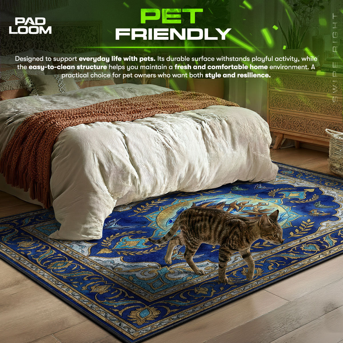 Challenger Crest Elite Rug - League of Legends Chair Mat