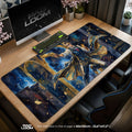 Chamber Golden Draw Mouse Pad – gaming desk mat by Padloom
