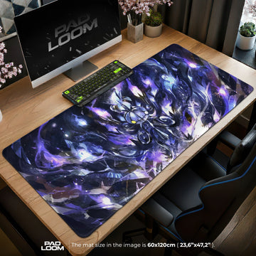 Chandelure Spirit Flame Mouse Pad - Pokémon Desk Mat