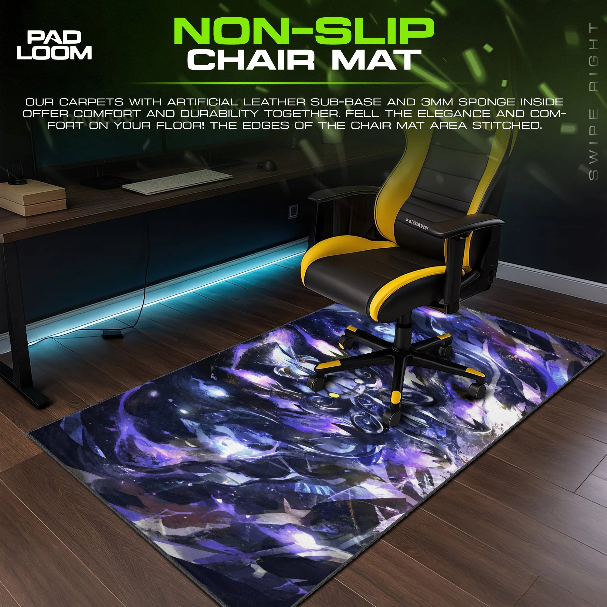Chandelure Spirit Flame Mouse Pad - Pokémon Desk Mat