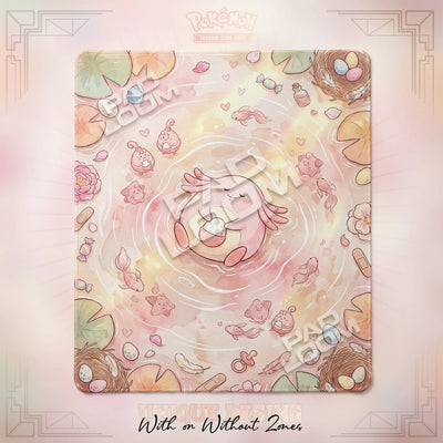 Chansey Nurture Playmat - 2 Player Pokemon TCG Mat