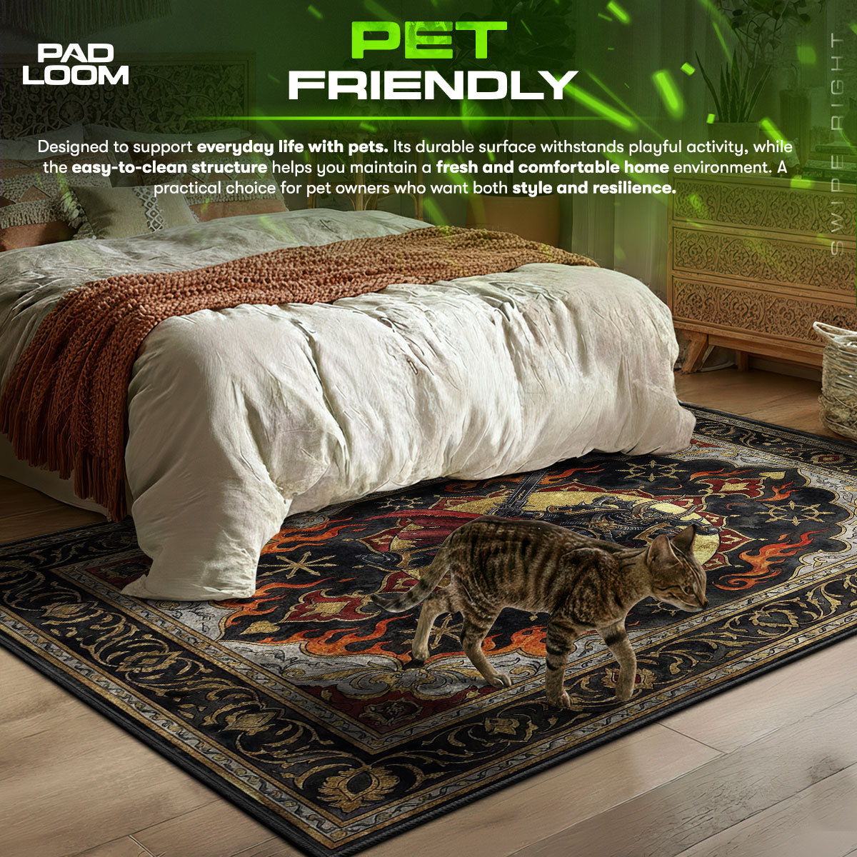 Chaos Marine Ketzerteppich - Warhammer 40k Stuhlunterlage