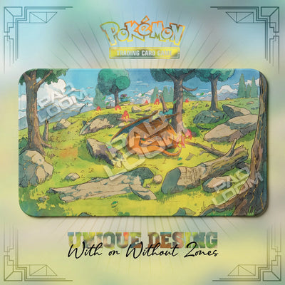 Charizard Canyon Playmat - Pokemon TCG Mat