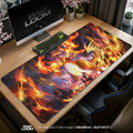 Charizard Inferno Mouse Pad – gaming desk mat by Padloom