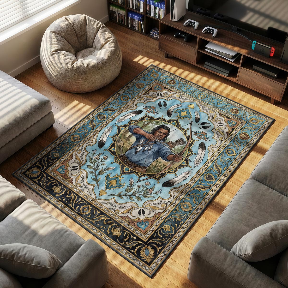 Charles Smith Archer Rug - RDR2 Chair Mat