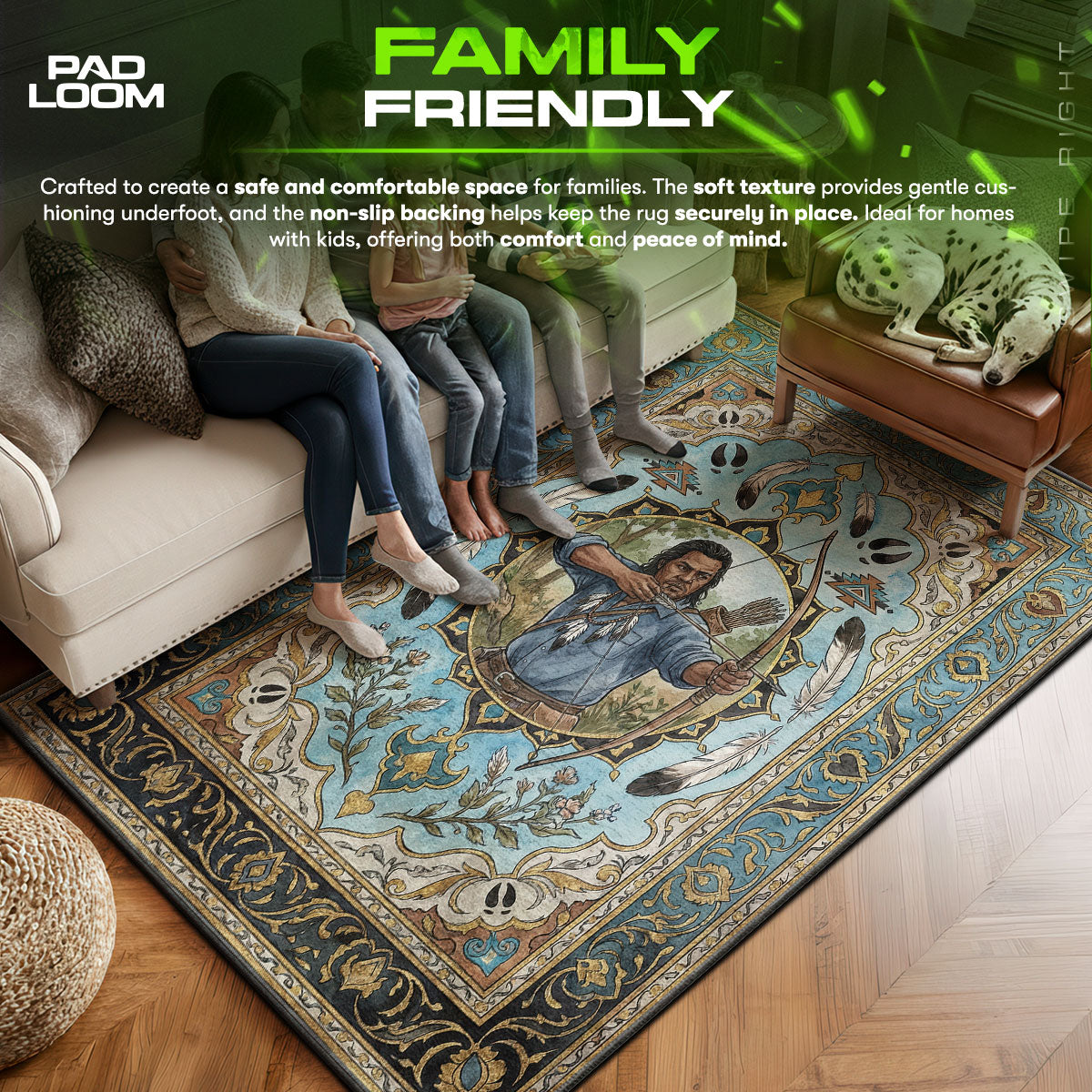 Charles Smith Archer Rug - RDR2 Chair Mat