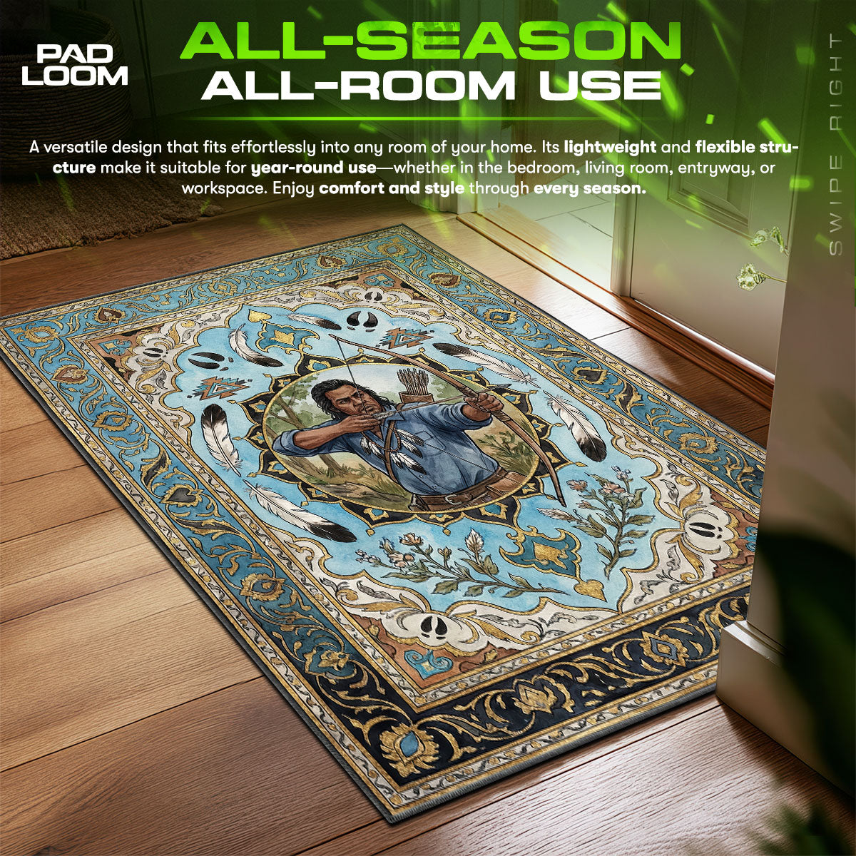 Charles Smith Archer Rug - RDR2 Chair Mat