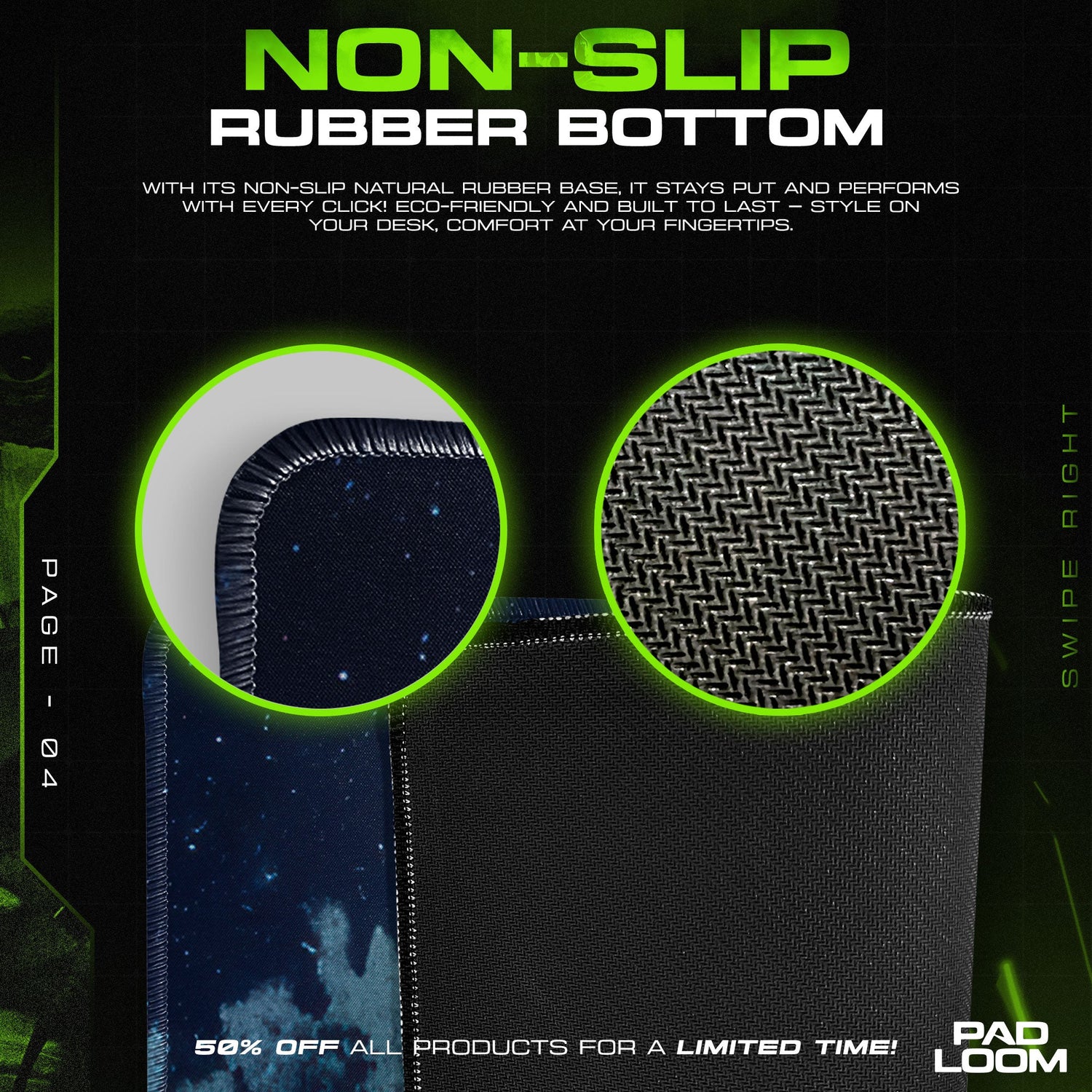 Charmander Campfire Mouse Pad - Cozy Forest Gaming Desk Mat Padloom