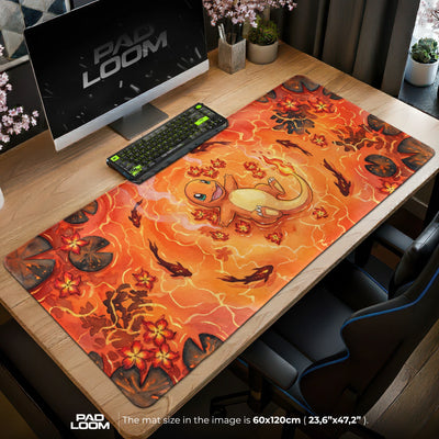Charmander Glutkoi Mauspad - Pokémon Schreibtischunterlage