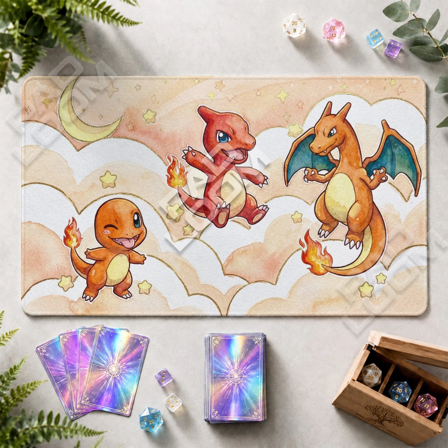 Charmander Evolutions Playmat - Pokemon TCG - view 2