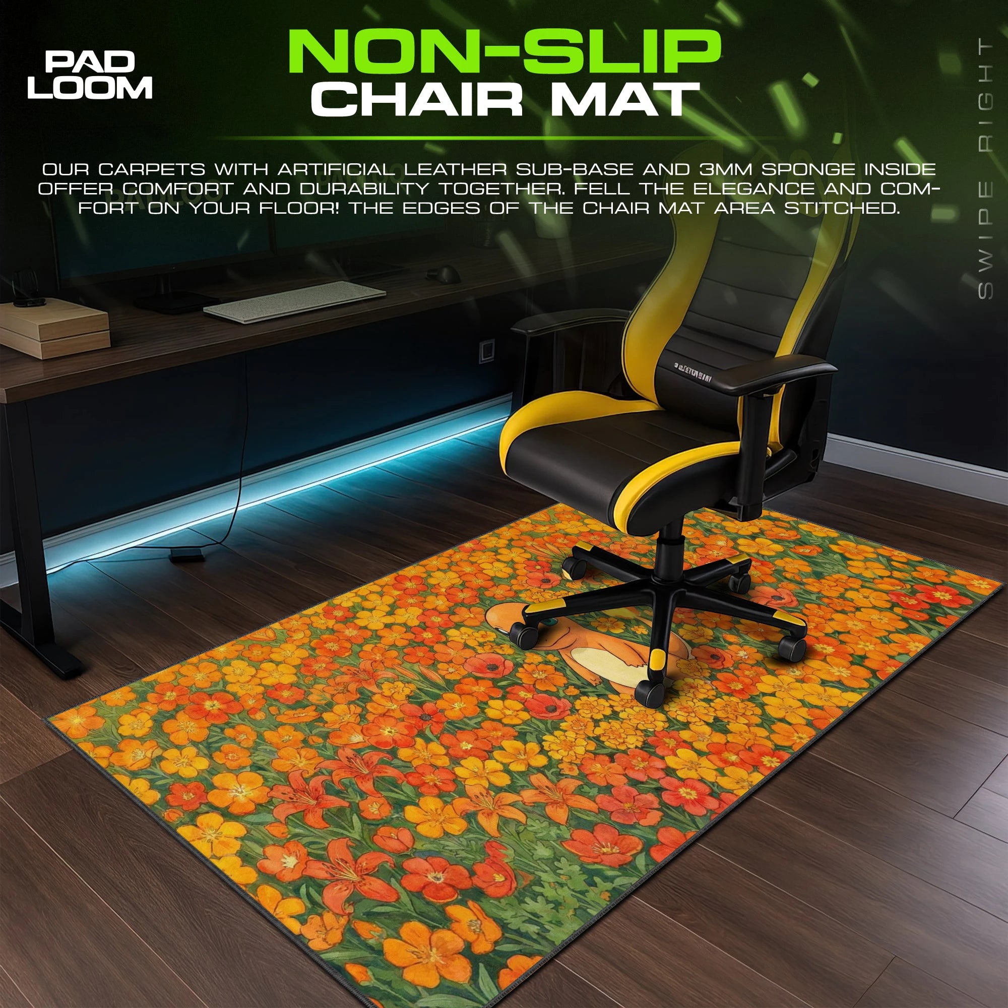 Charmander Marigold Field Mouse Pad - Pokémon Mat