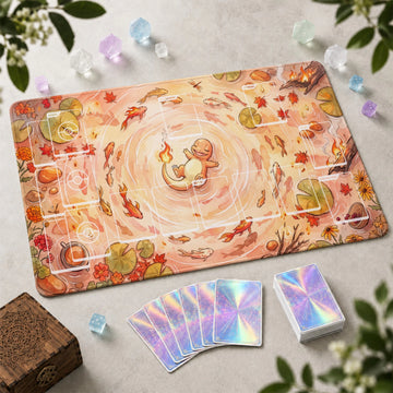 Charmander Pond Playmat - Pokemon TCG Mat