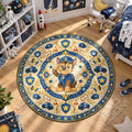 Chase Salutierend Paw Patrol runder Teppich im Wohnraum - Paw Patrol Stuhlmatte