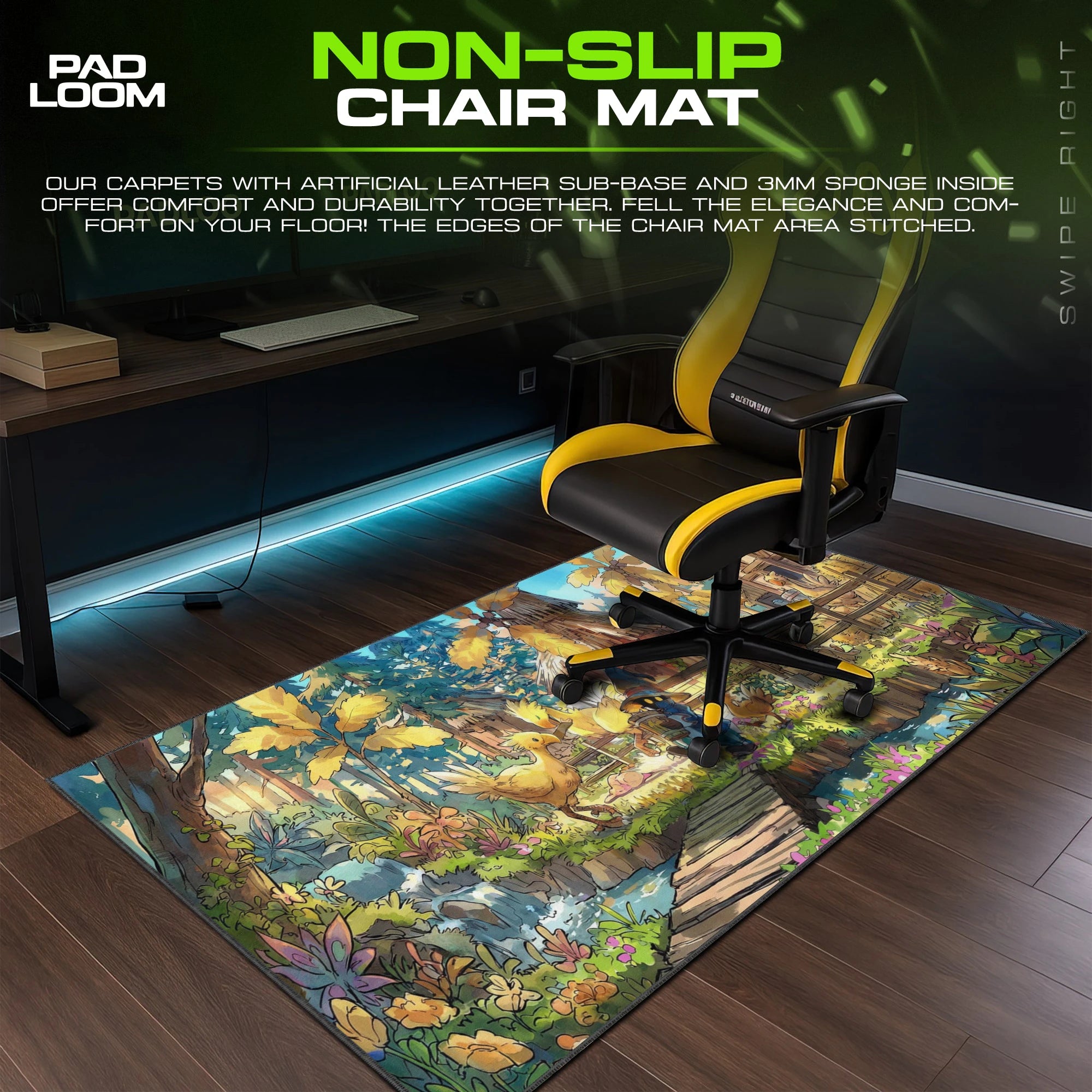 Chocobo Farm Day Mouse Pad - Final Fantasy Desk Mat