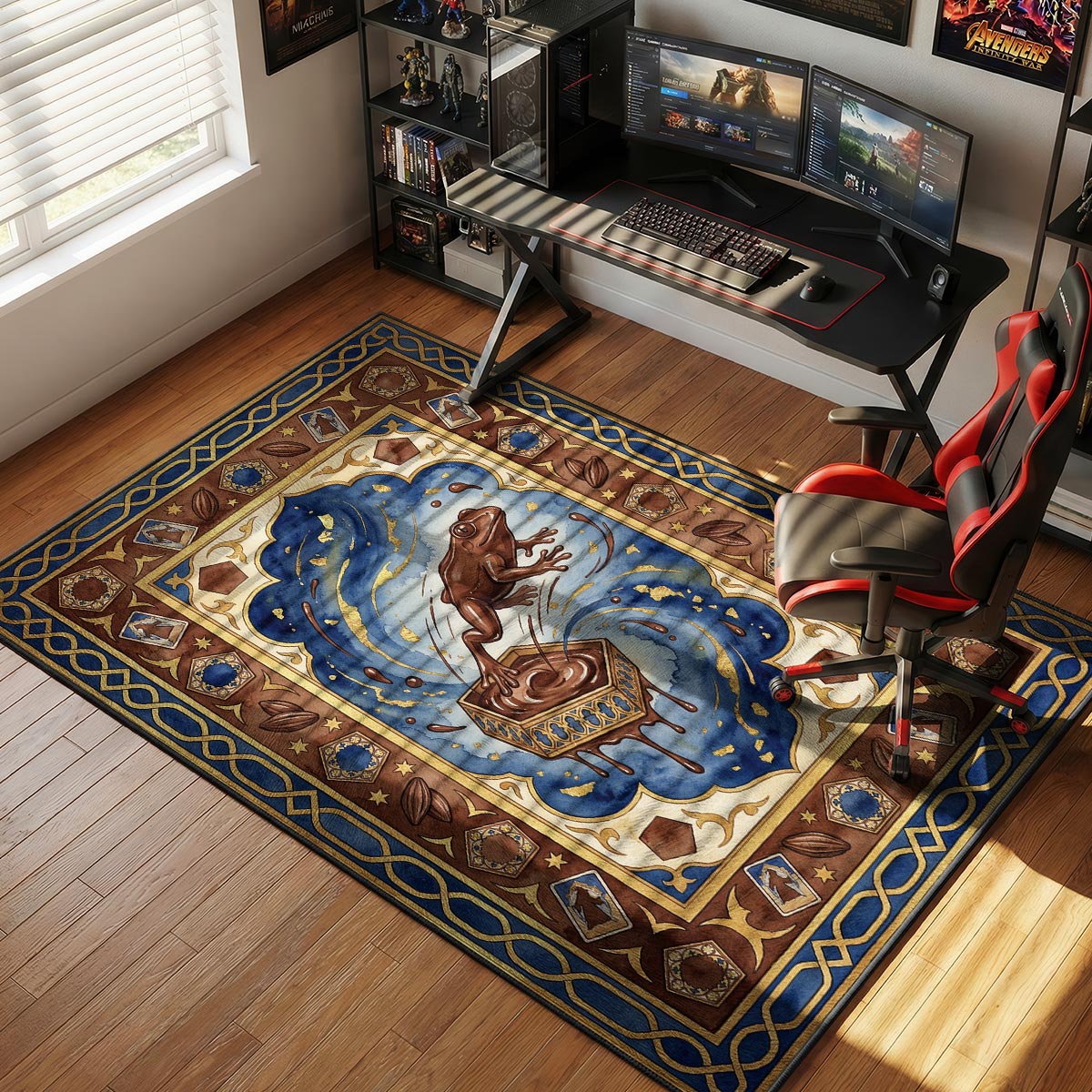 Chocolate Frog Sweet Treat Harry Potter Room rug — main product view
