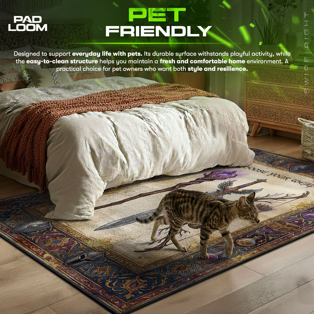 Choose Your themed area rug for Fantasy fans