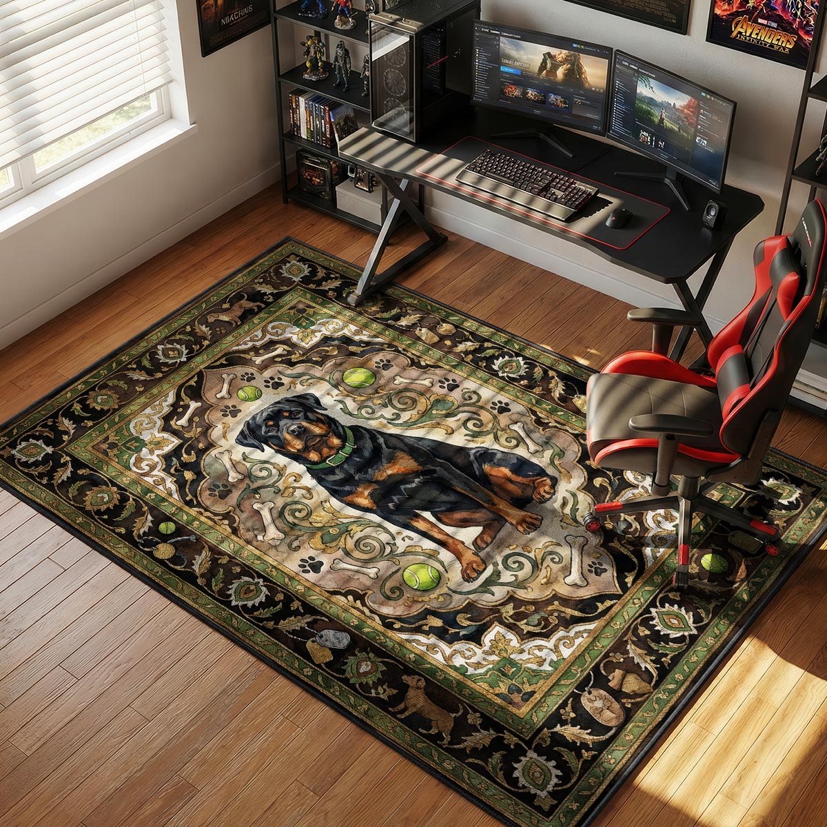 Chop Loyal Companion Rug - GTA V Chair Mat