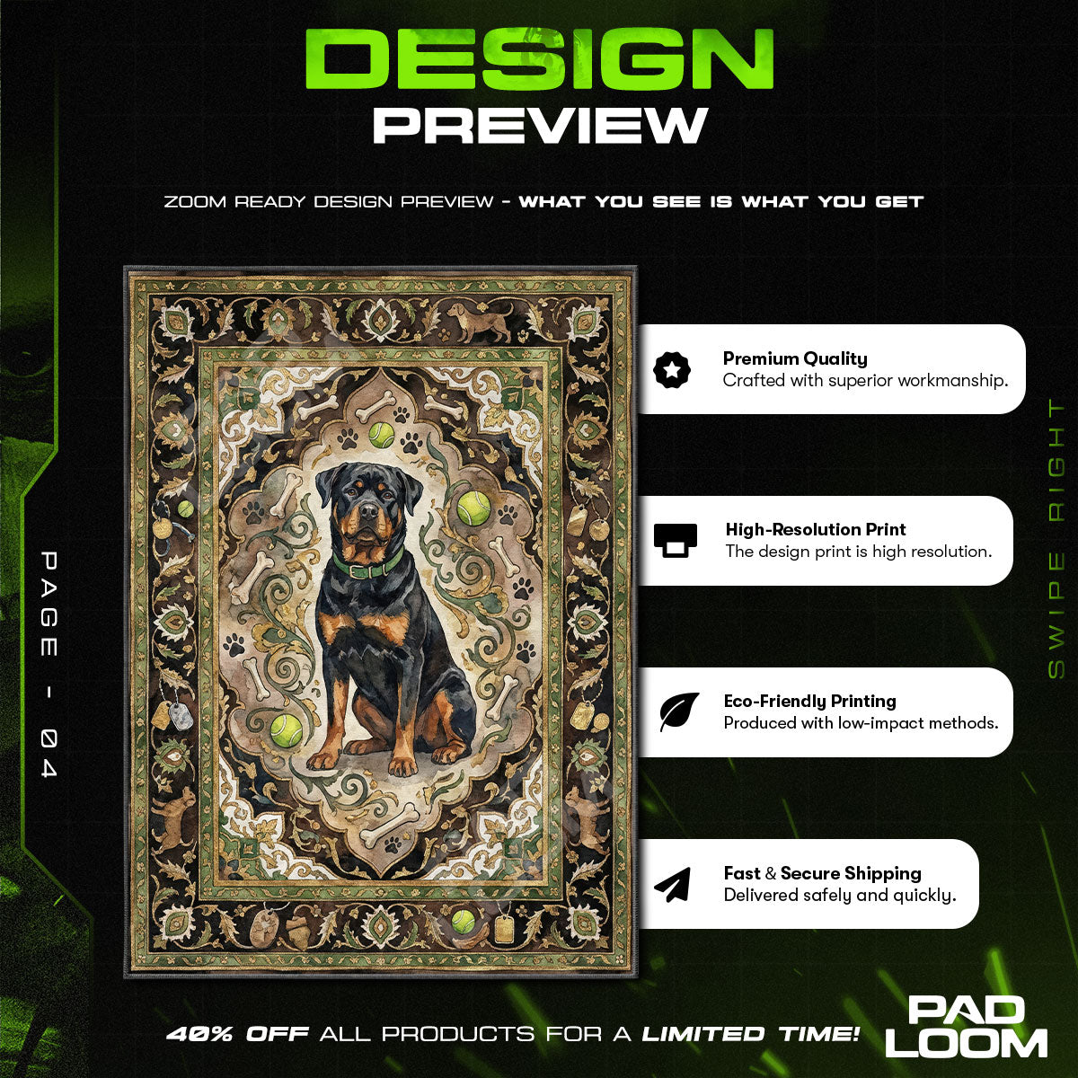 Chop Loyal Companion Rug - GTA V Chair Mat