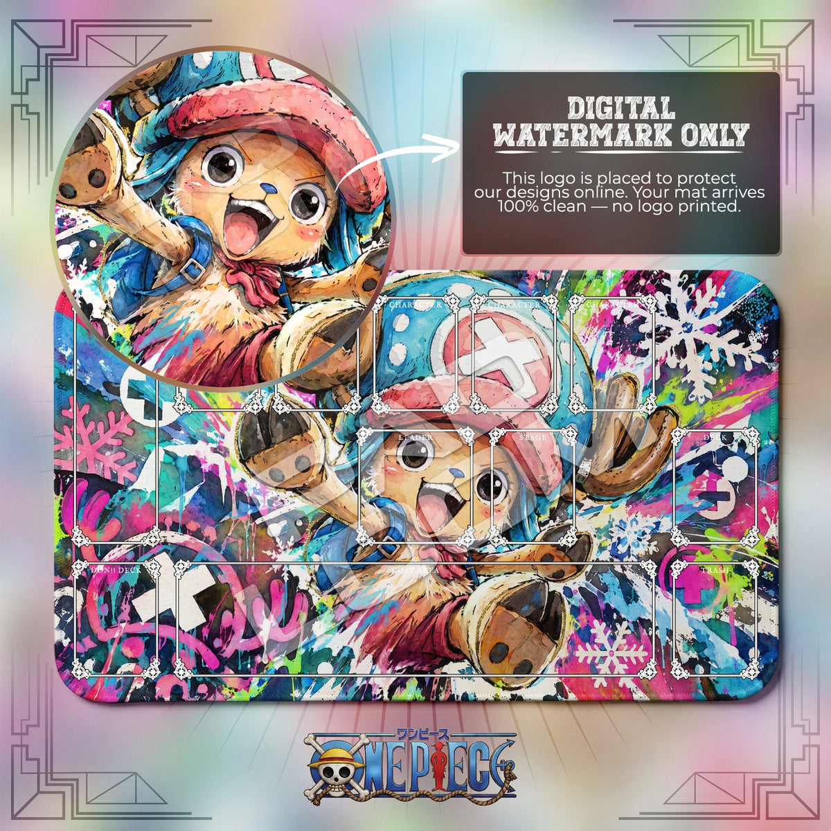 Chopper Graffiti Playmat - One Piece TCG Mat