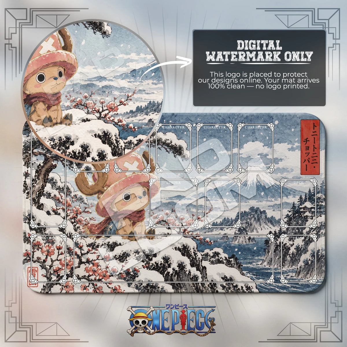 Chopper Sakura Playmat - One Piece TCG Mat