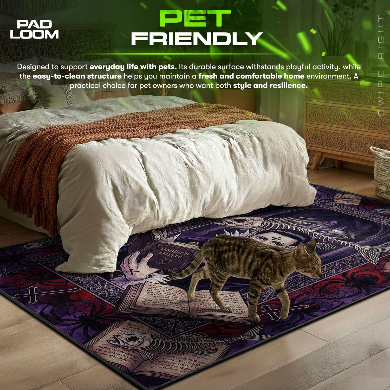 Chrollo Lucilfer Phantom Troupe Rug - Hunter x Hunter Chair Mat