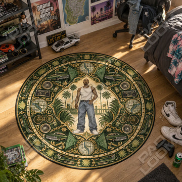 CJ Standing Round Rug - GTA Chair Mat