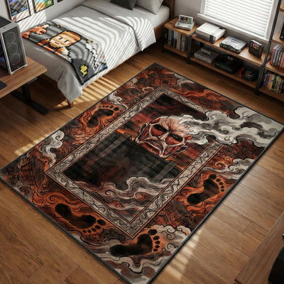 Colossal Titan Wall Breach Rug - Attack on Titan Chair Mat