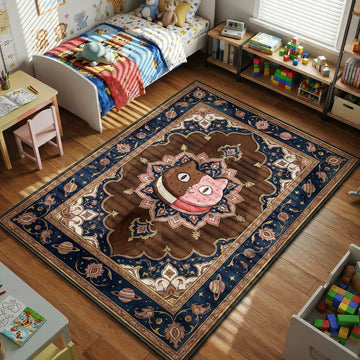 Cookie Cat Cosmos Steven Universe Cartoon Area rug — main product view