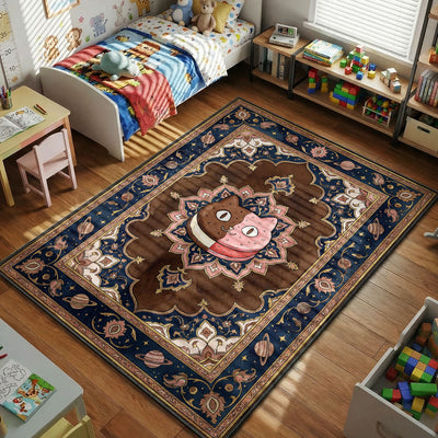 Cookie Cat Cosmos Rug — Steven Universe Cartoon Area Rug