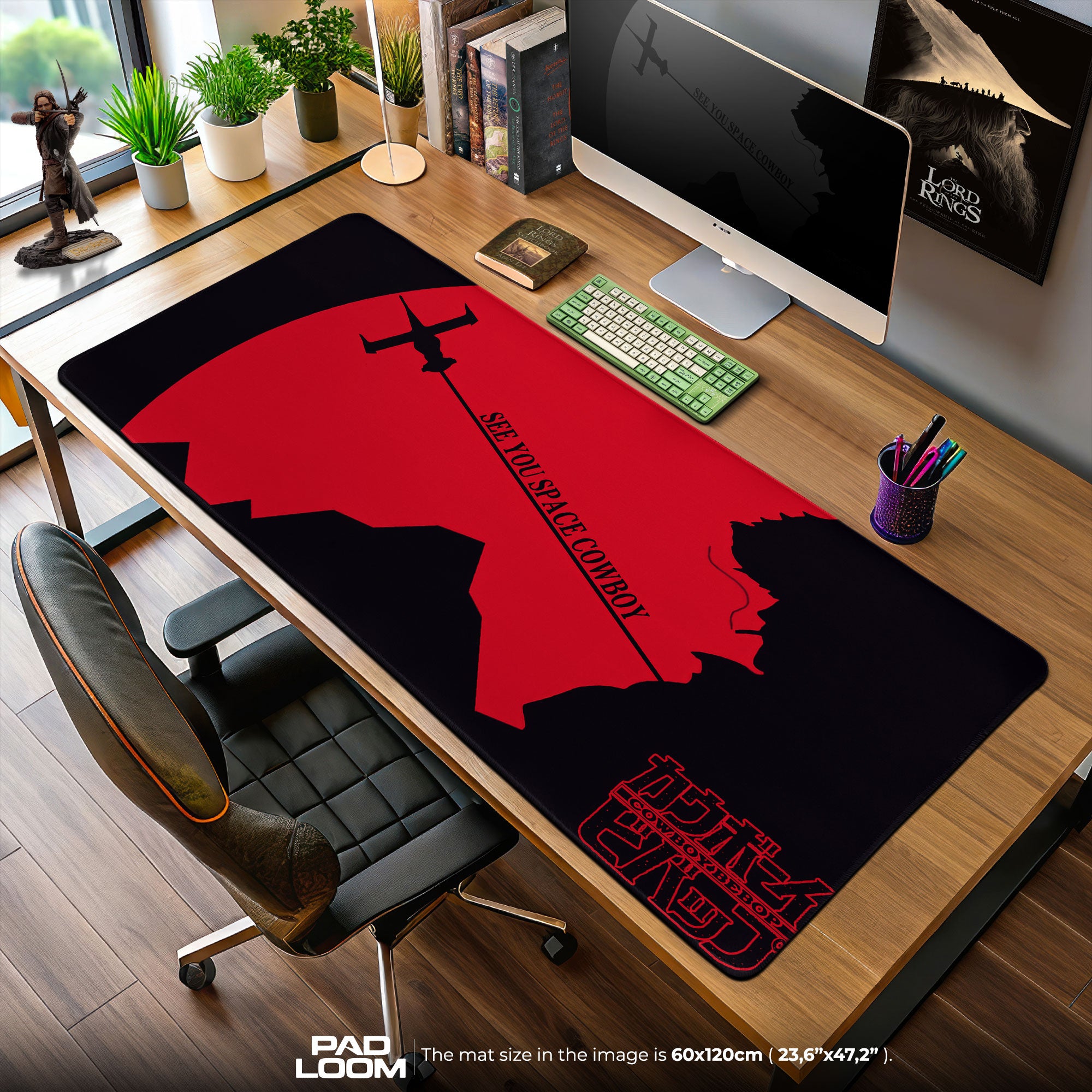 Cowboy Bebop See You Space Cowboy Mauspad, Anime Schreibtischmatte