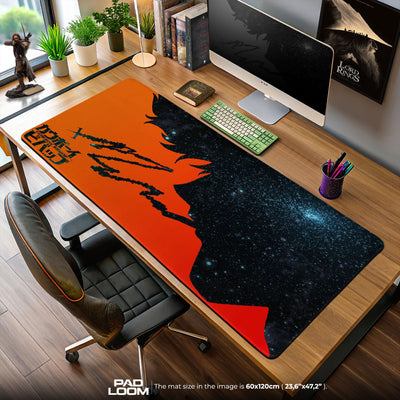 Cowboy Bebop Spike Spiegel Mouse Pad, Anime Space Desk Mat