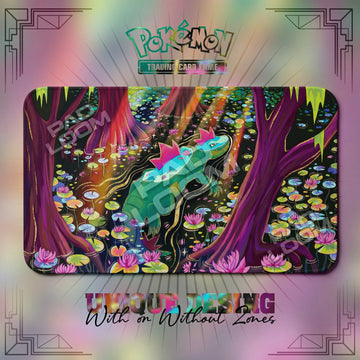 Croconaw Lily Playmat - Pokemon TCG Mat