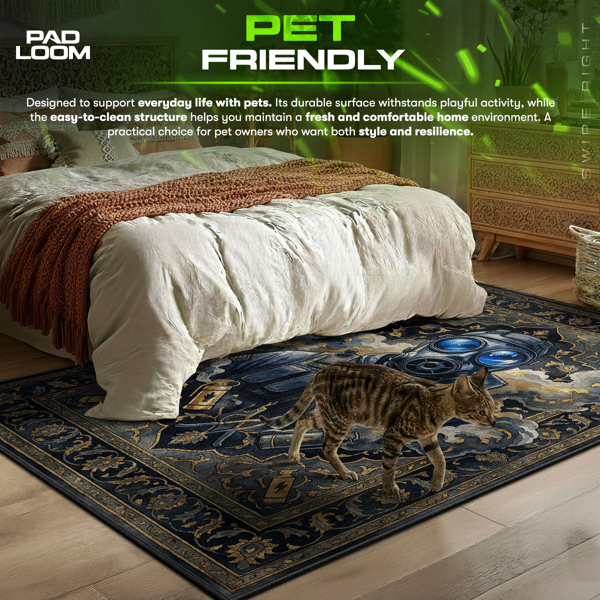 CT Operator Smoke Defuse Rug - CS2 Chair Mat