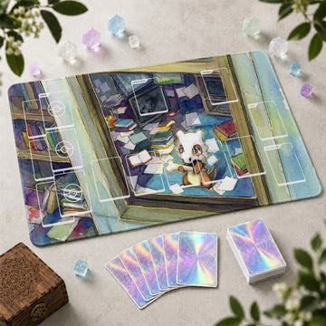 Cubone Alone Playmat - Pokemon TCG Mat