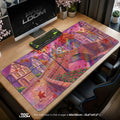 Cubone Autumn Bridge Mouse Pad – gaming desk mat by Padloom