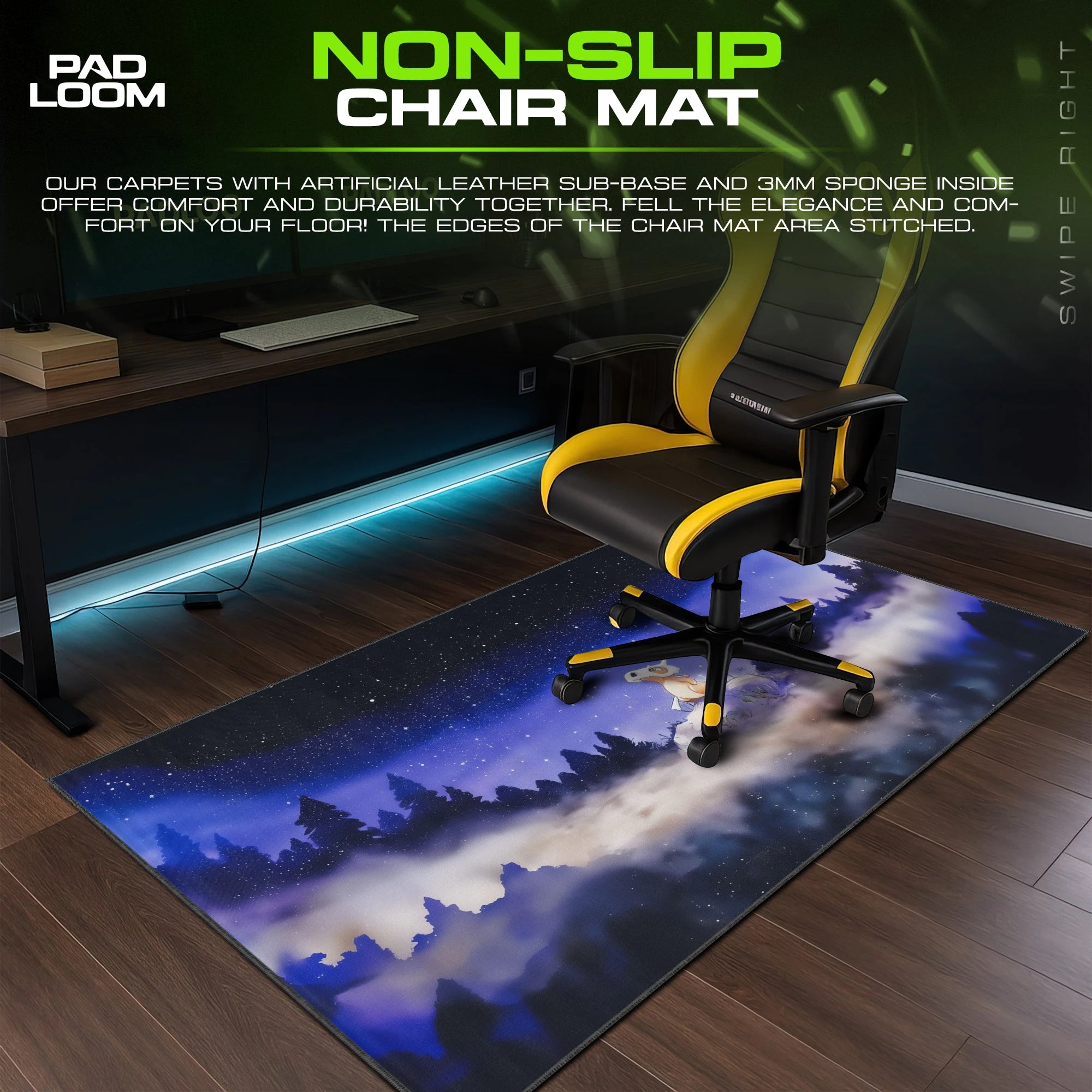 Cubone Starlit Hill Mouse Pad - Pokémon Desk Mat