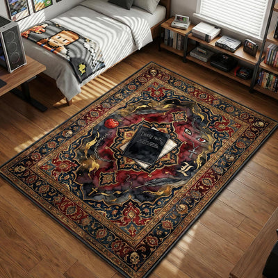 Cursed Artifact Rug - Death Note Chair Mat