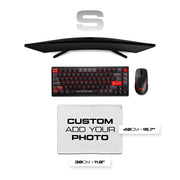 11.8″ × 15.7″ Custom Mouse Pad – Small Gaming & Office Desk Mat