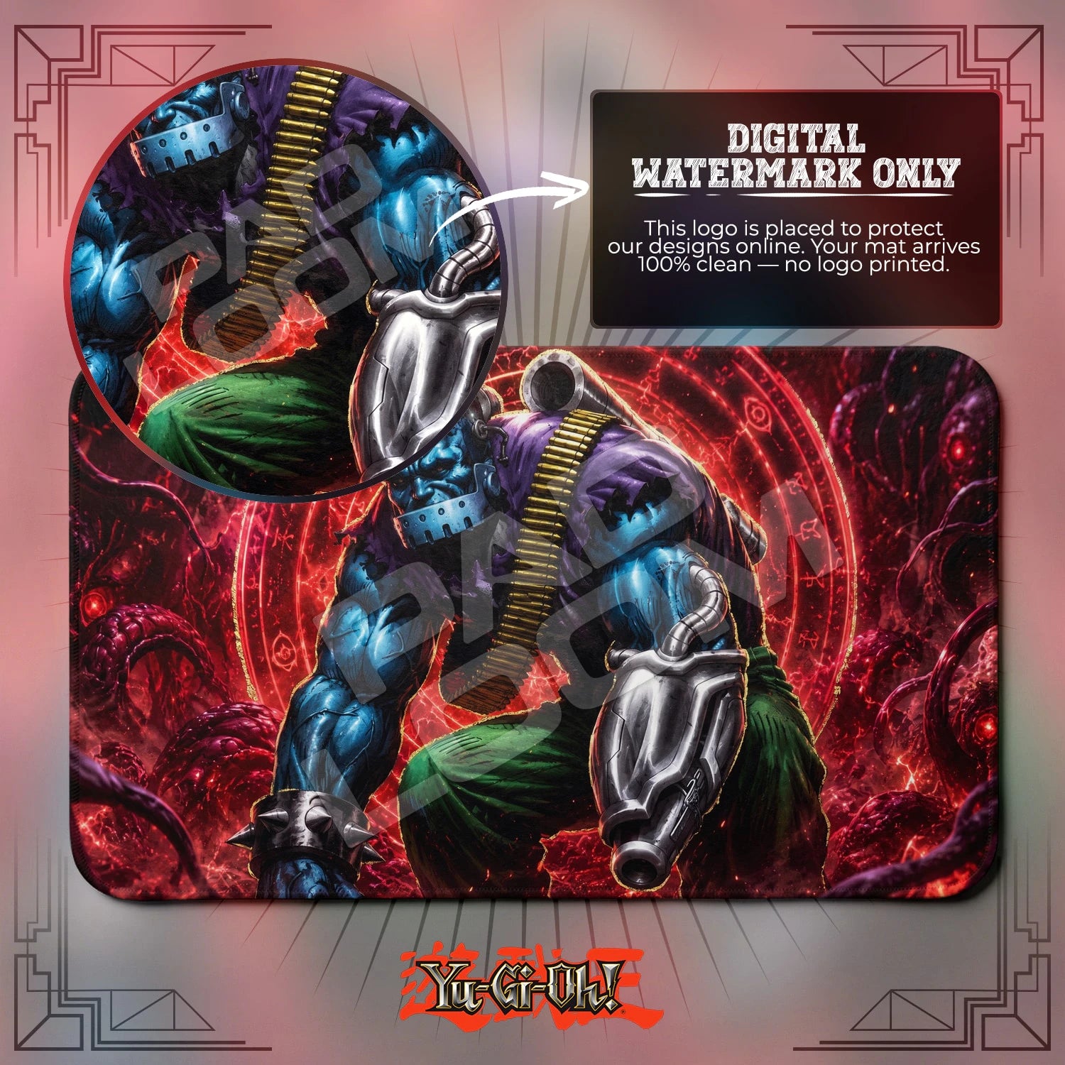 Cyber-Stein Machine Playmat - Yugioh TCG Mat