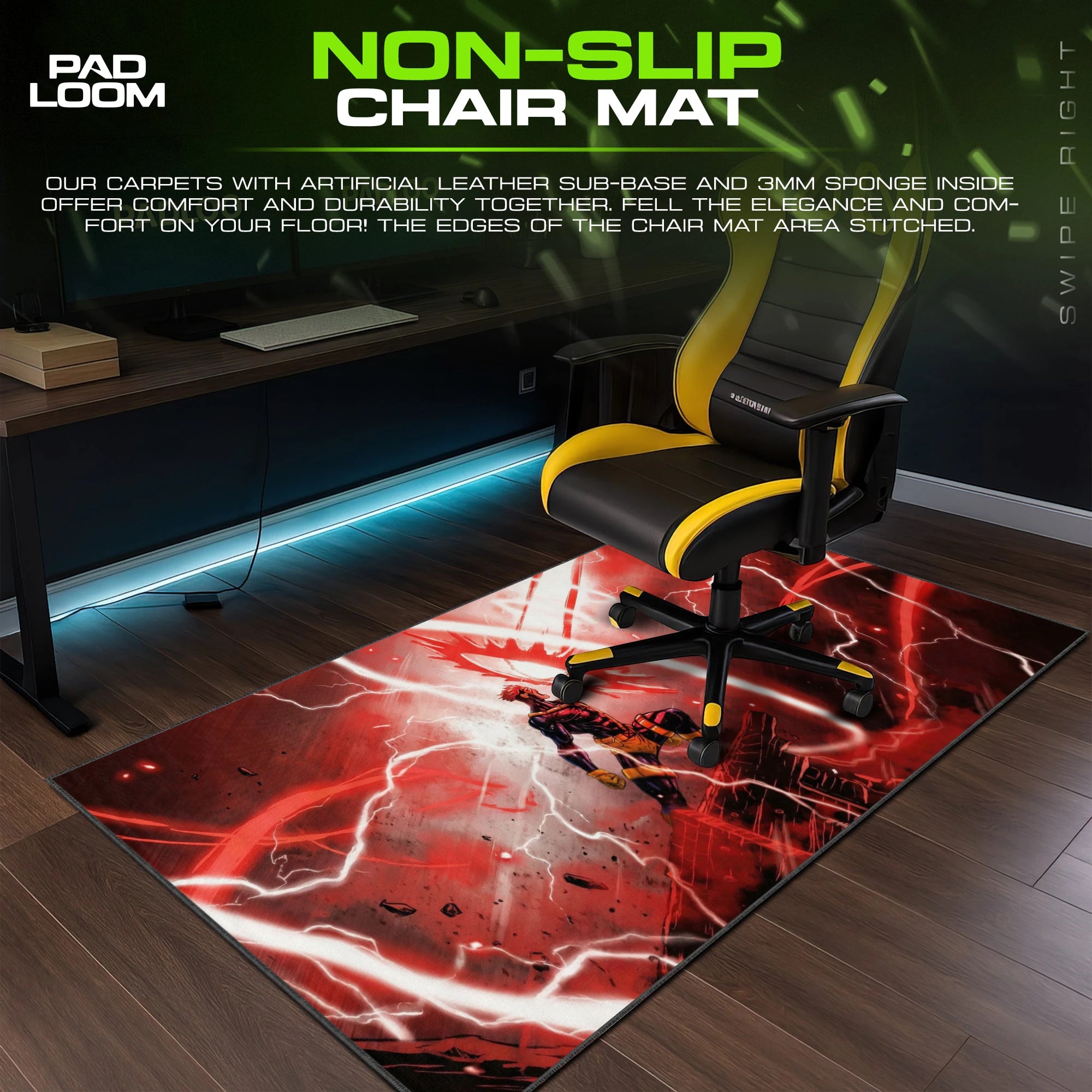 Cyclops Optic Surge Mouse Pad - X-Men Desk Mat