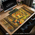 Cyndaquil Ember Forest Mouse Pad – gaming desk mat by Padloom