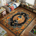 Daffy Duck Looney Tunes cartoon kids bedroom area rug