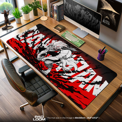 Dandadan Monster Mouse Pad, Manga Art Gaming Desk Mat